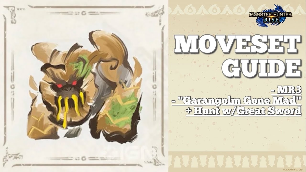 Garangolm: Complete Moveset Guide
