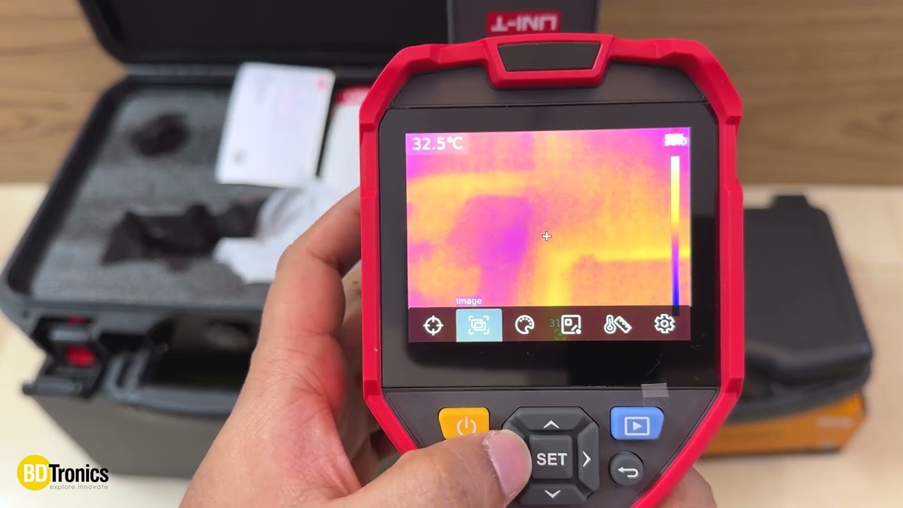 UNI-T UTi-260E IR Infrared Thermal Imager in Bangladesh (Demo)