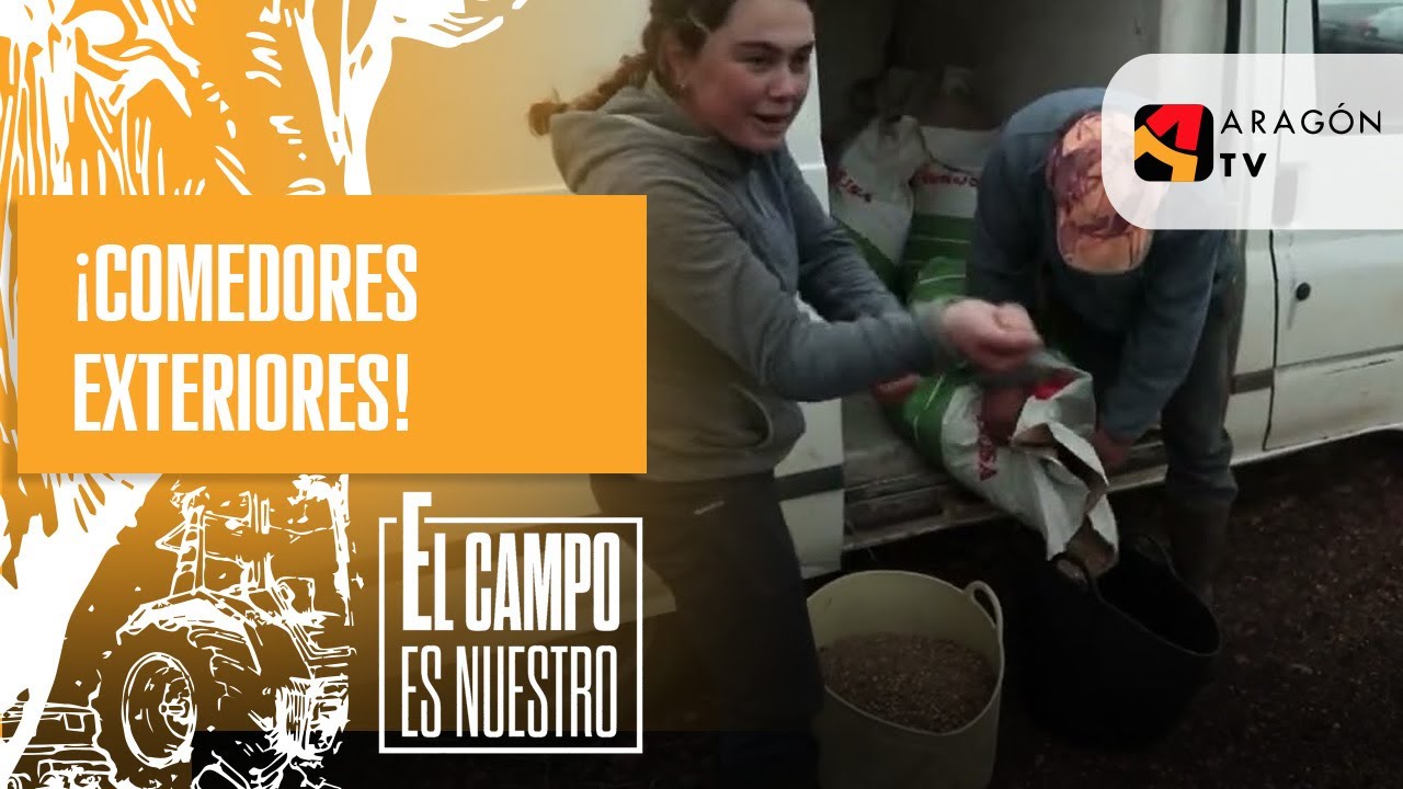 ¡Estrenando comedores exteriores!