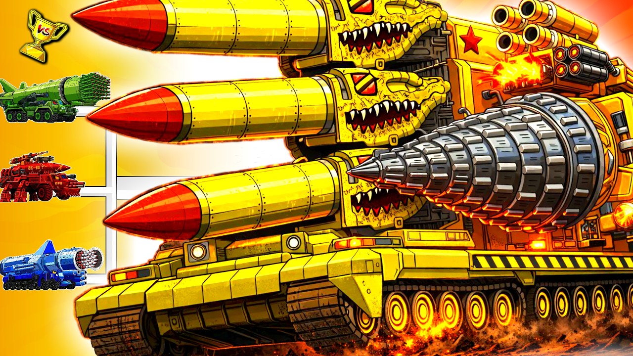TRIPLE MISSILE DRILL HYBRID vs Tank Army – Final War Machine!