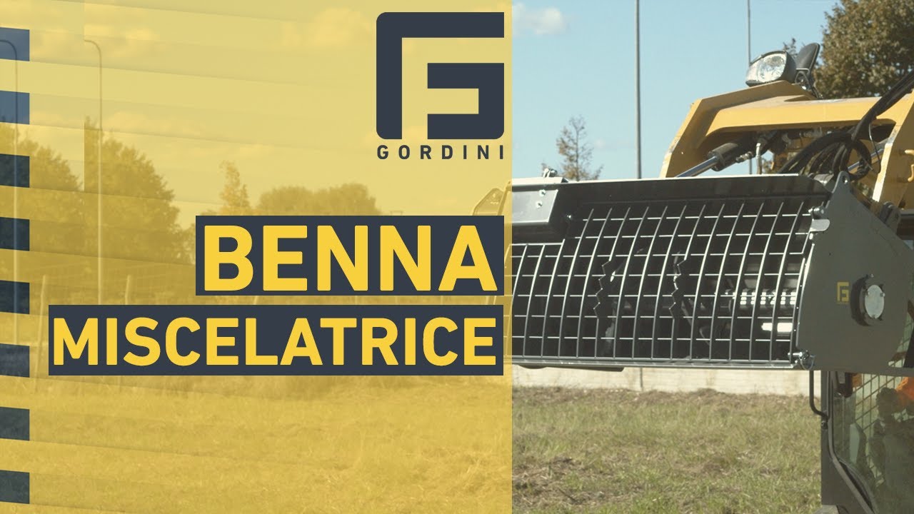 Benna Miscelatrice BC 300 GF Gordini - Linea Costruzioni