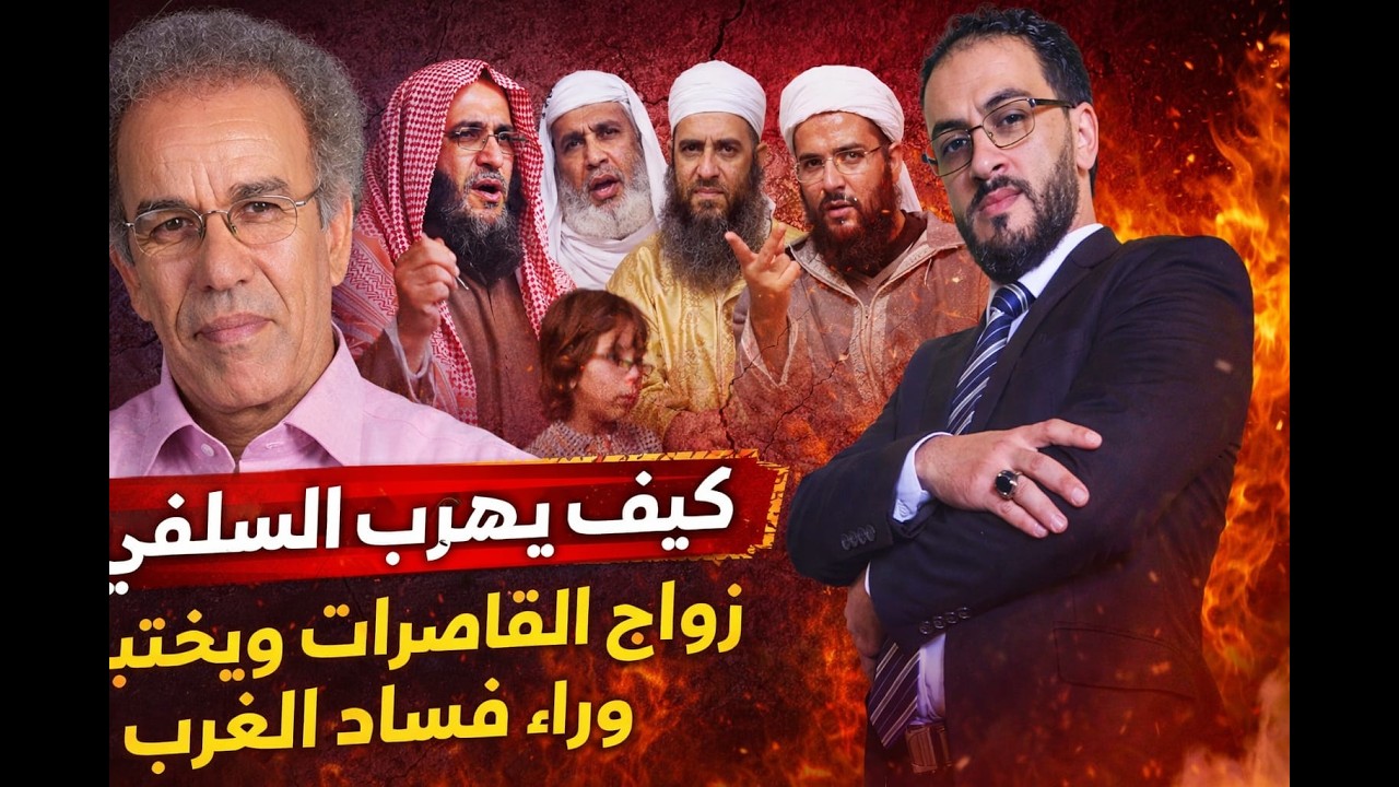 فضيحة إبستين: كيف كيهرب السلفي من زواج القاصرات ويختبئ وراء فساد الغرب؟