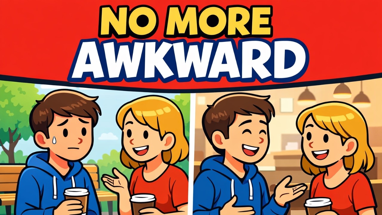 Talk to Strangers in English Without Awkward Silence  Real Conversation Practice