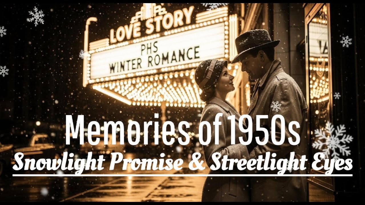 1950s Winter Romance - A Doo-Wop Love Story Beneath the Falling Snow