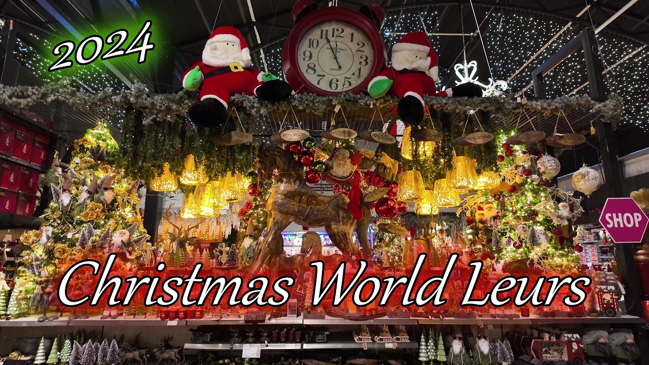 Почувствуйте волшебство Рождества в Garden Centrum Leurs в Венло 2024! 🎅