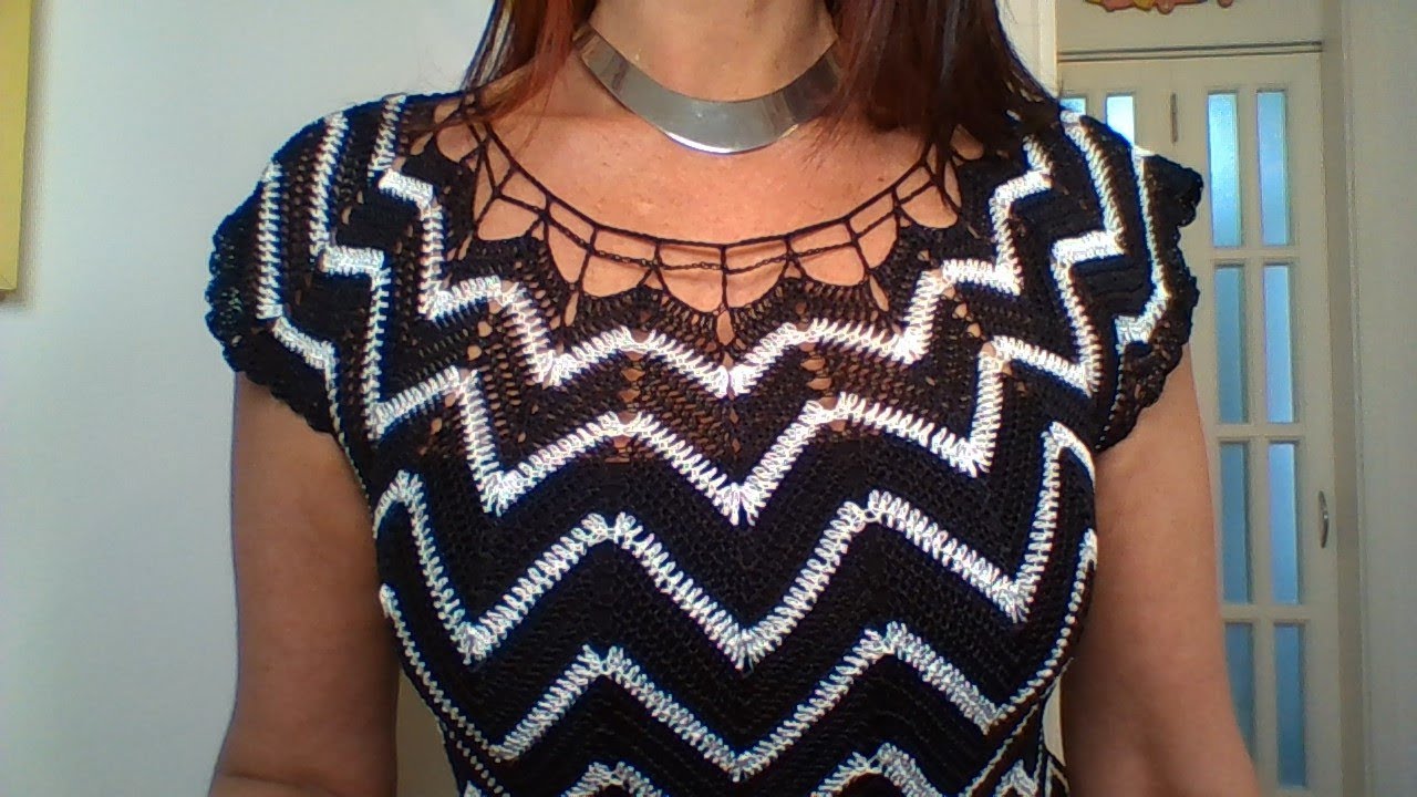 VESTIDO CHEVRON