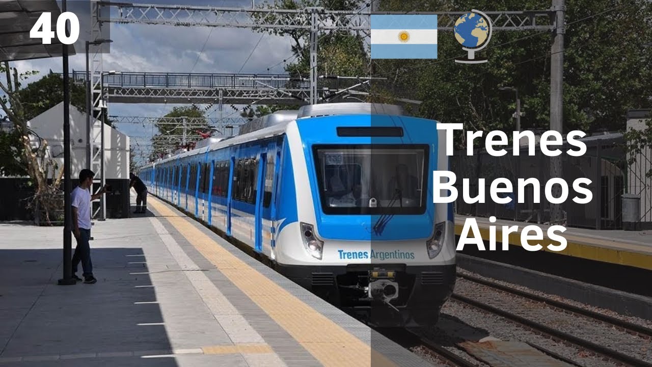 Así son los TRENES de Buenos Aires | Argentina