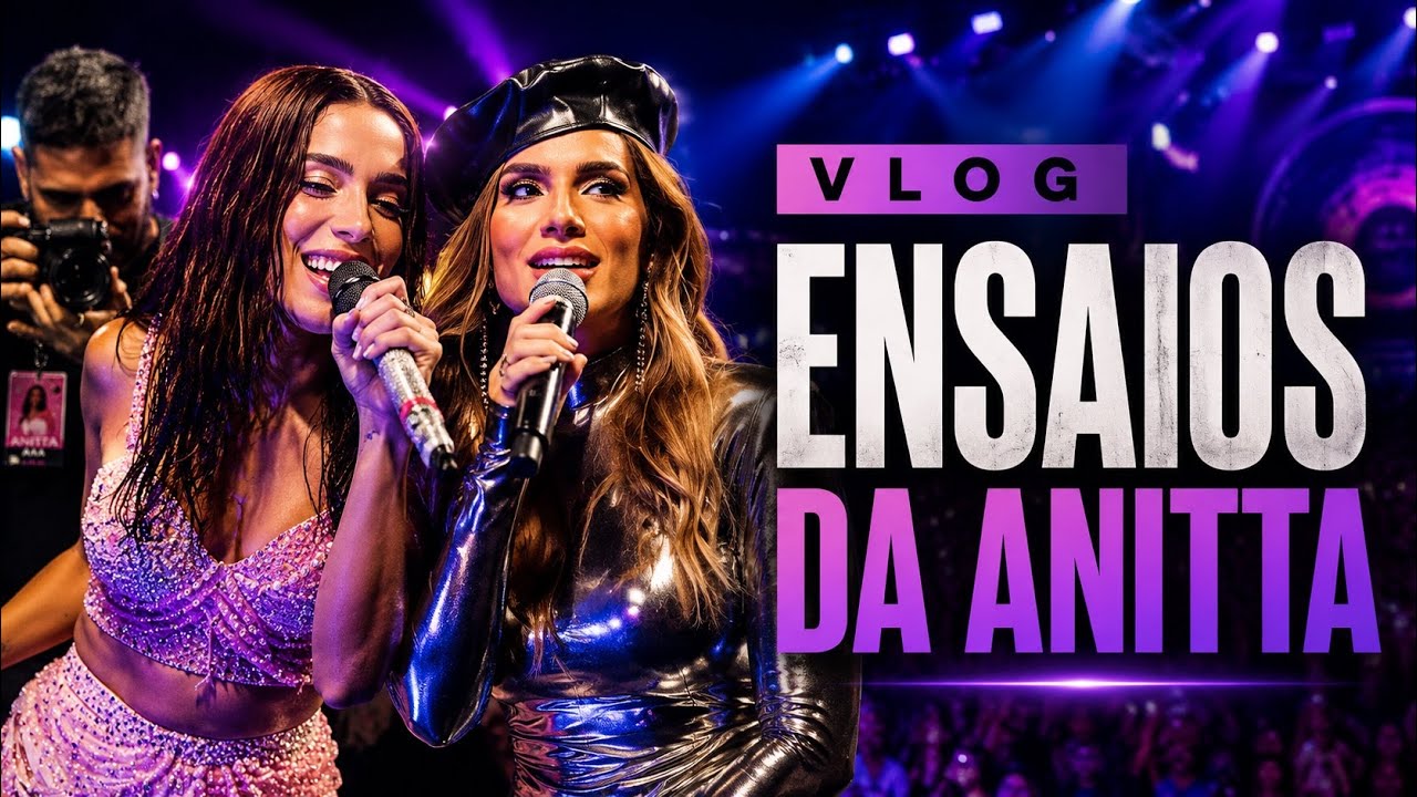 Ensaios da Anitta | Bastidores deste rolê 🎤✨