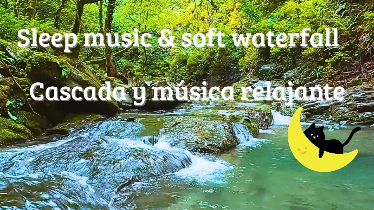 Música Relajante con sonido Cascada 💧 🌊🌿