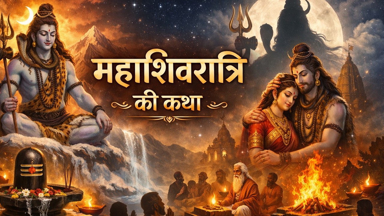 महाशिवरात्रि की भगवान शिव की पवित्र व्रत कथा | mahashivratri Katha | Shiv mahapuran #mahadev