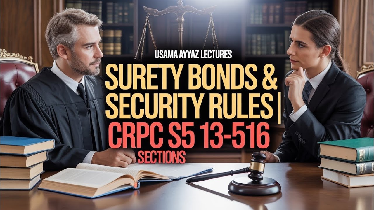 CrPC Sections 513–516 Bond Forfeiture, Surety Rules & Minor’s Bail