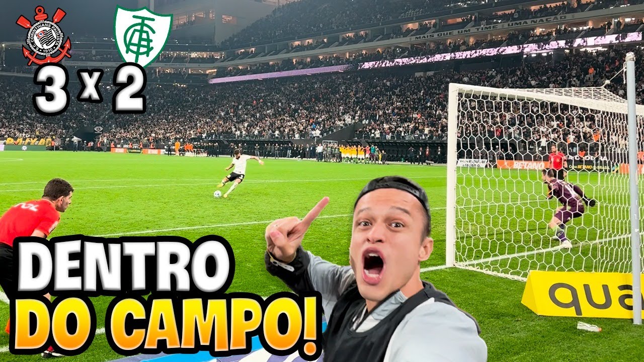 CLASSIFICAÇÃO EMOCIONANTE DO CORINTHIANS NOS PÊNALTIS!! Corinthians 3 x 2 America MG