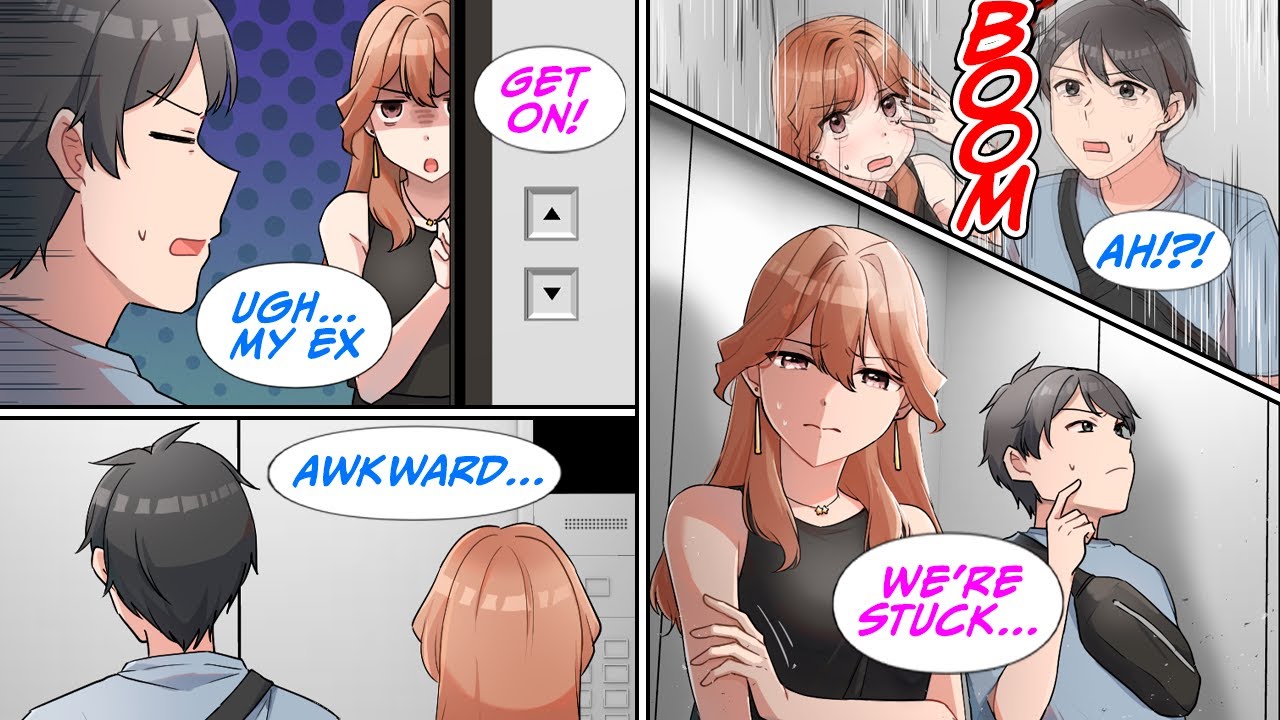 [Manga Dub] I met my ex-girlfriend in an elevator... [RomCom]
