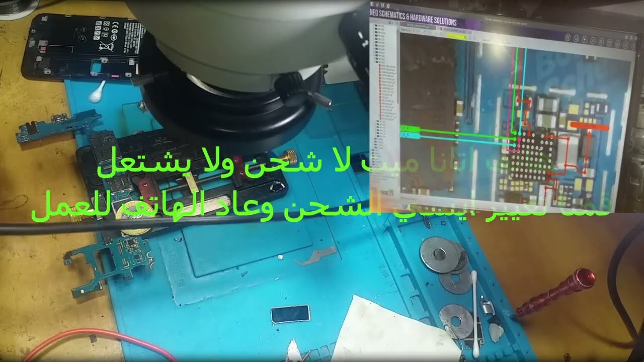 مشكل توقف المفاجء لهاتف samsung j6 plus not power ولا يشحن