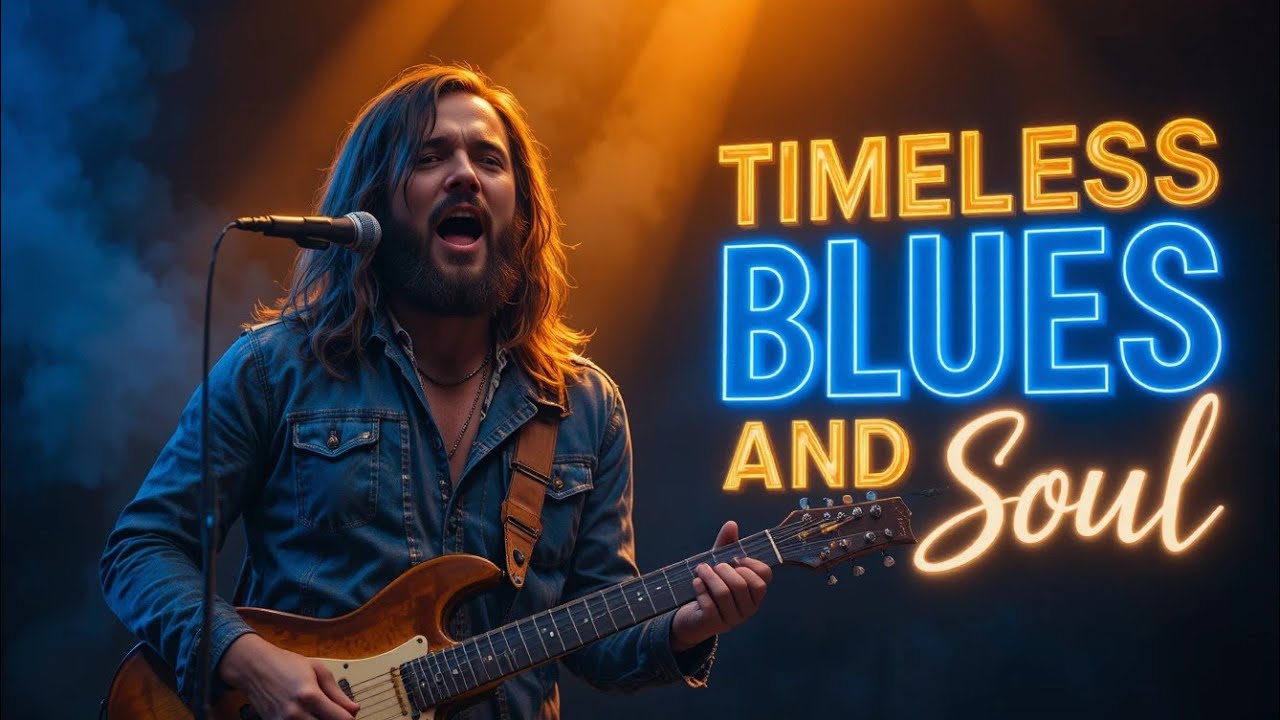 Vintage Blues Rock Roadhouse | Old Guitars & Deep Feel.