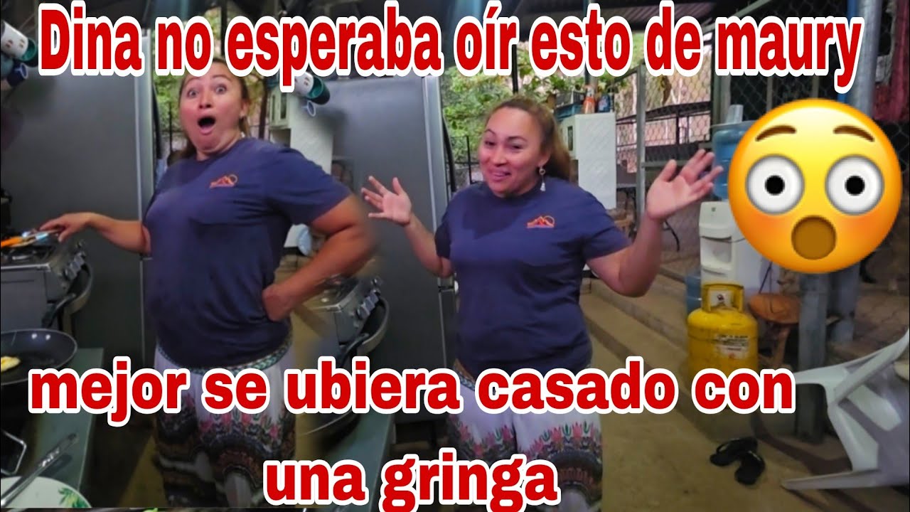 Arde troya Dina no esperaba oír que maury se casaría con una gringa😱😳😭