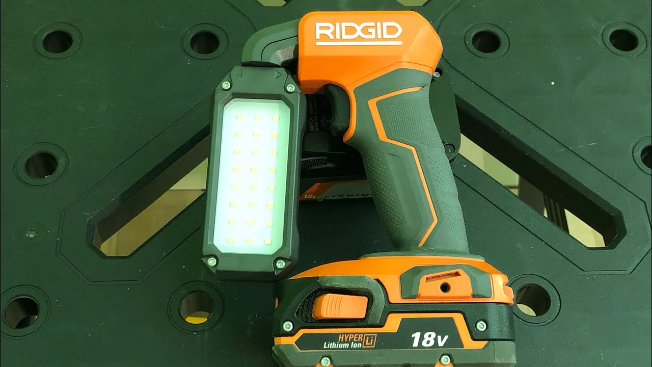 The New RIDGID work light is AWESOME!! And only 69$ can 🤯