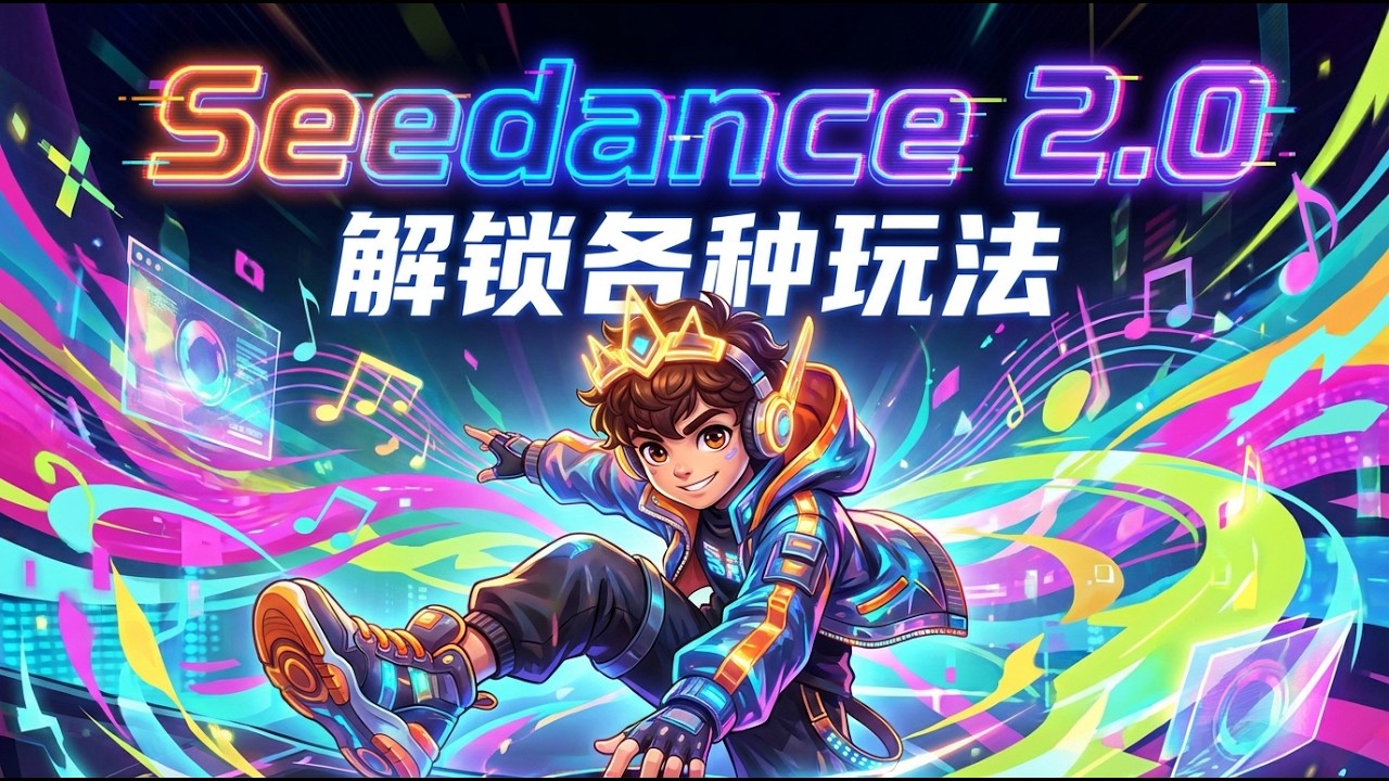 Seedance 2.0 全面教学，解锁各种玩法，轻松过审小诀窍！