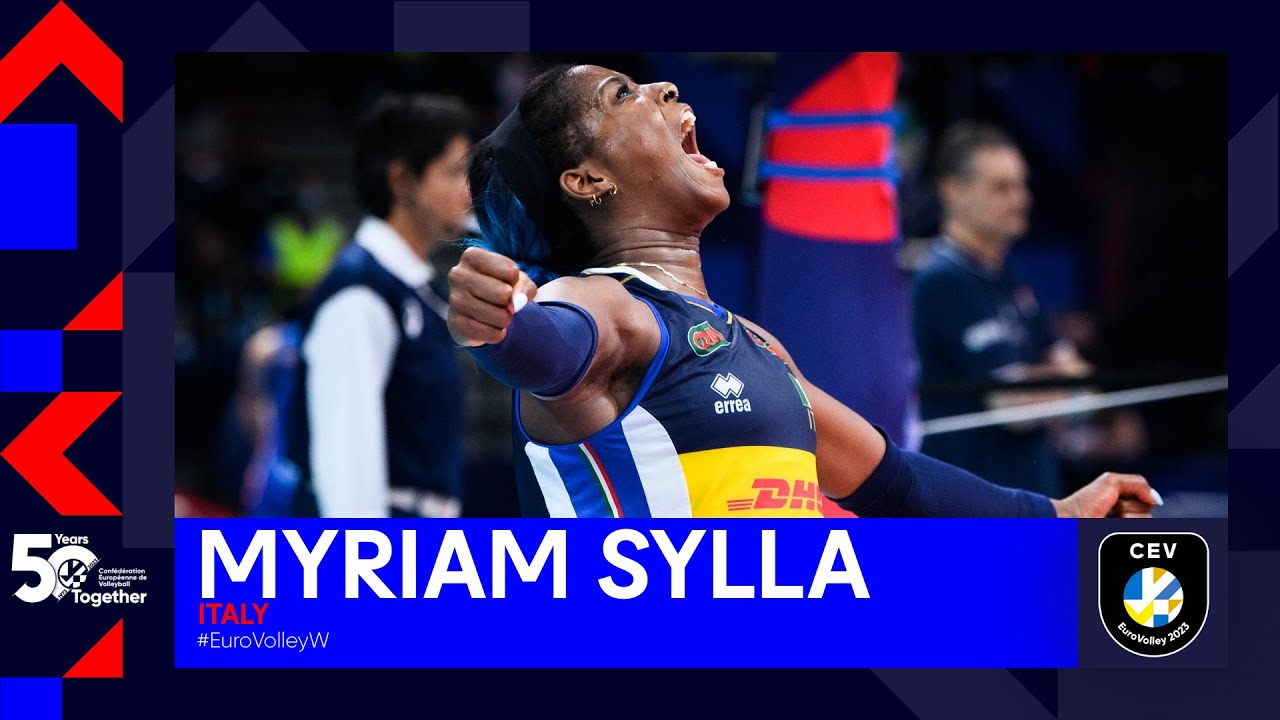Myriam Sylla: Some of Italy's Captain Best Moments at CEV EuroVolley 2021