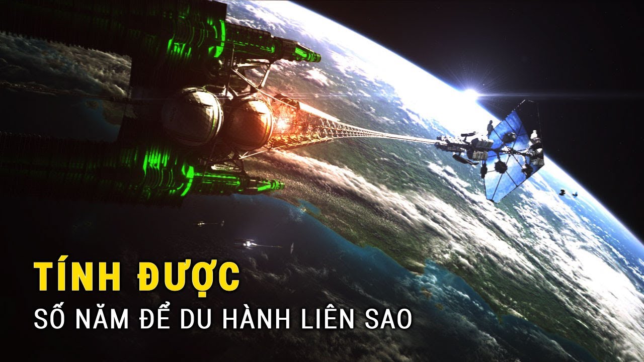 Tính ra số năm để du hành liên sao
