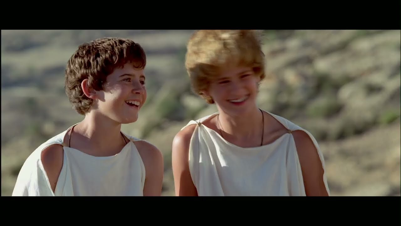 Aristotle is teaching Alexander