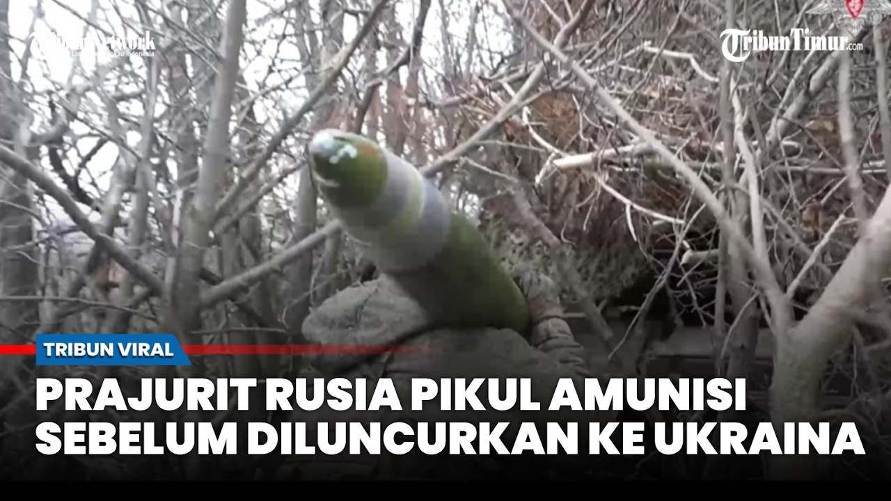 Melihat Dua Artileri Rusia Bekerja dari Jarak Jauh Gempur Pos Komando Ukraina