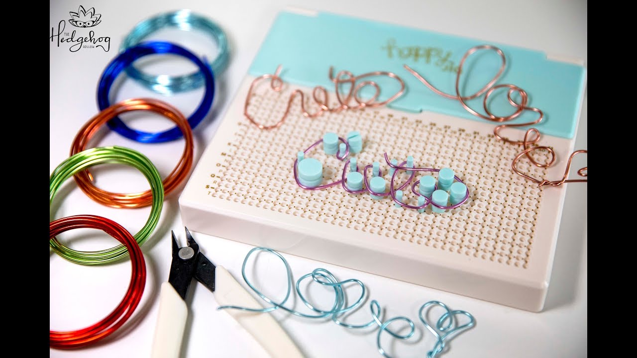 We R Memory Keepers Happy Jig Wire Design Tutorial