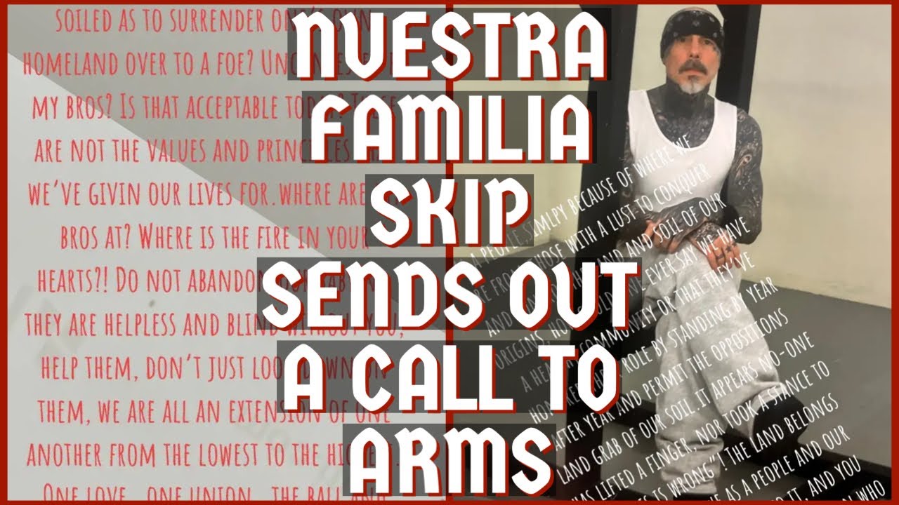 NUESTRA FAMILIA MEMBER USES TIKTOK TO FILTER OUT A MESSAGE TO NF AND NORTENOS IN THE STATE#trending