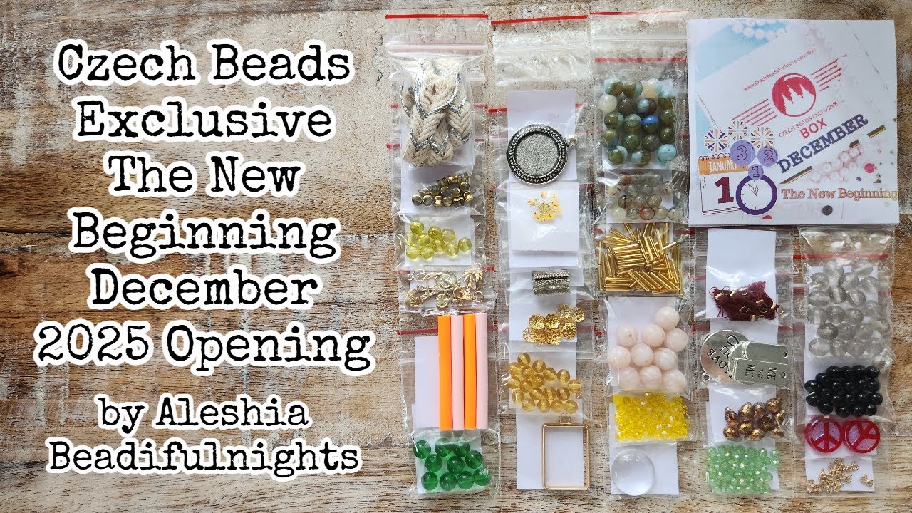 Эксклюзив от Czech Beads: Новое начало, открытие в декабре 2025 года.