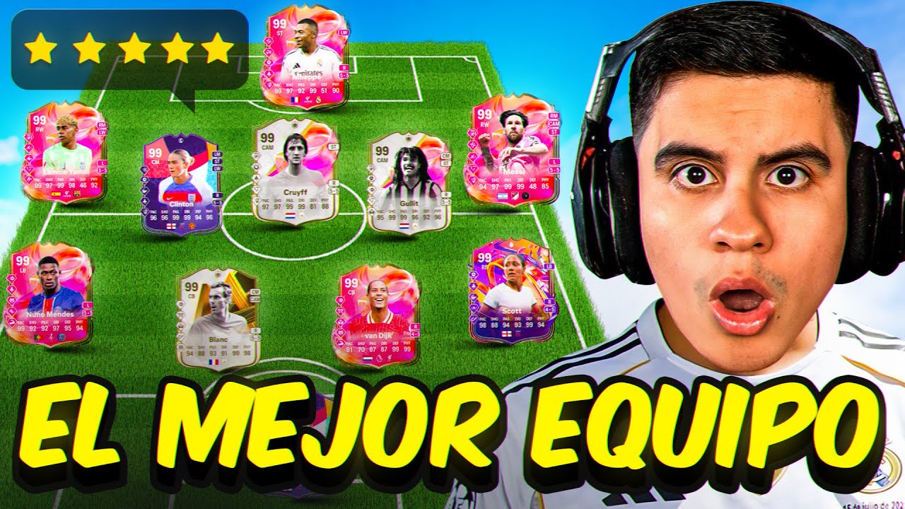 EQUIPO TODOS 99 DE MEDIA EN EA FC 25