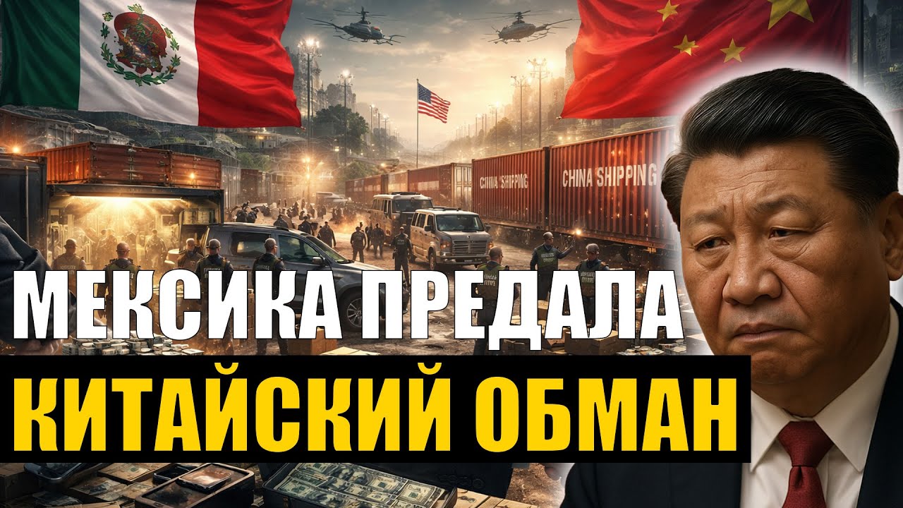 КИТАЙ И МЕКСИКА: торговый конфликт, который разрушает рынок США быстрее любых тарифов?
