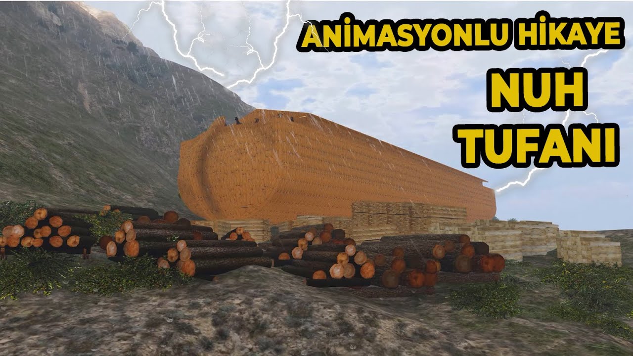 Hz Nuh Peygamber, Nuh'un Gemisi Ve Nuh Tufanı Gerçekleri | Animasyonlu Dini Hikayeler