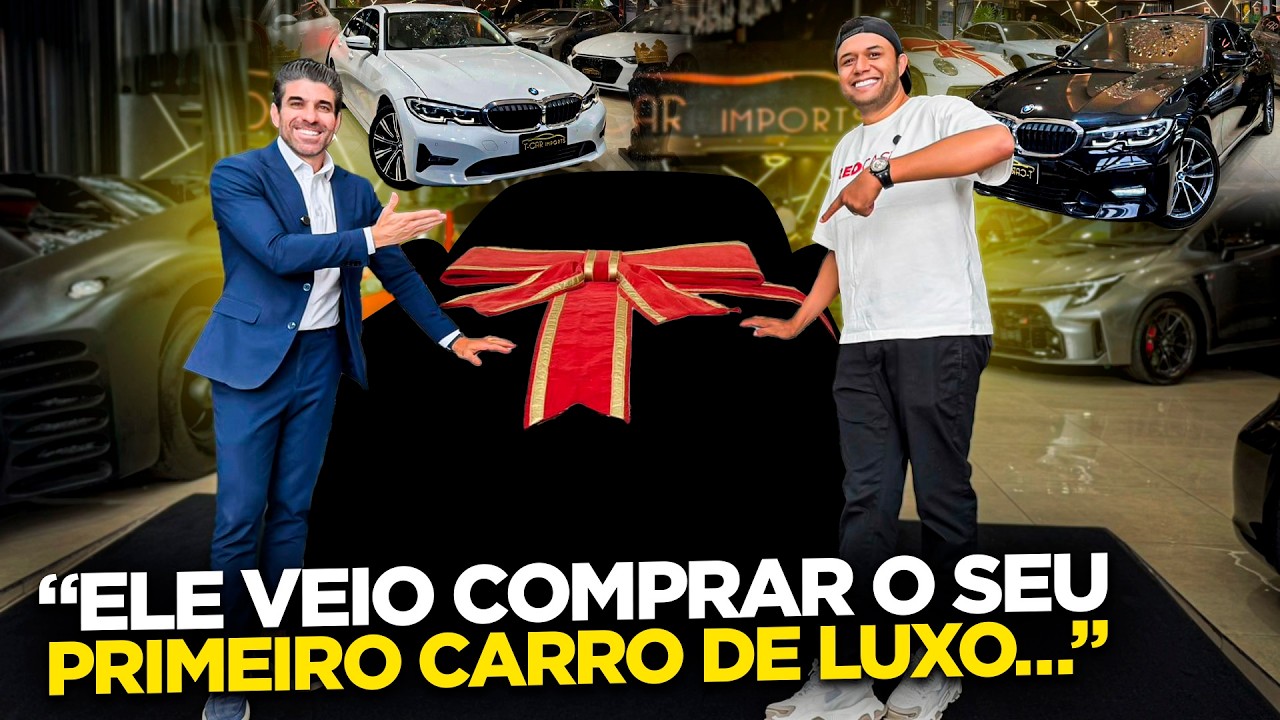 JUNIOR DO REDCAST COMPROU SEU PRIMEIRO CARRO DE LUXO NA TCAR