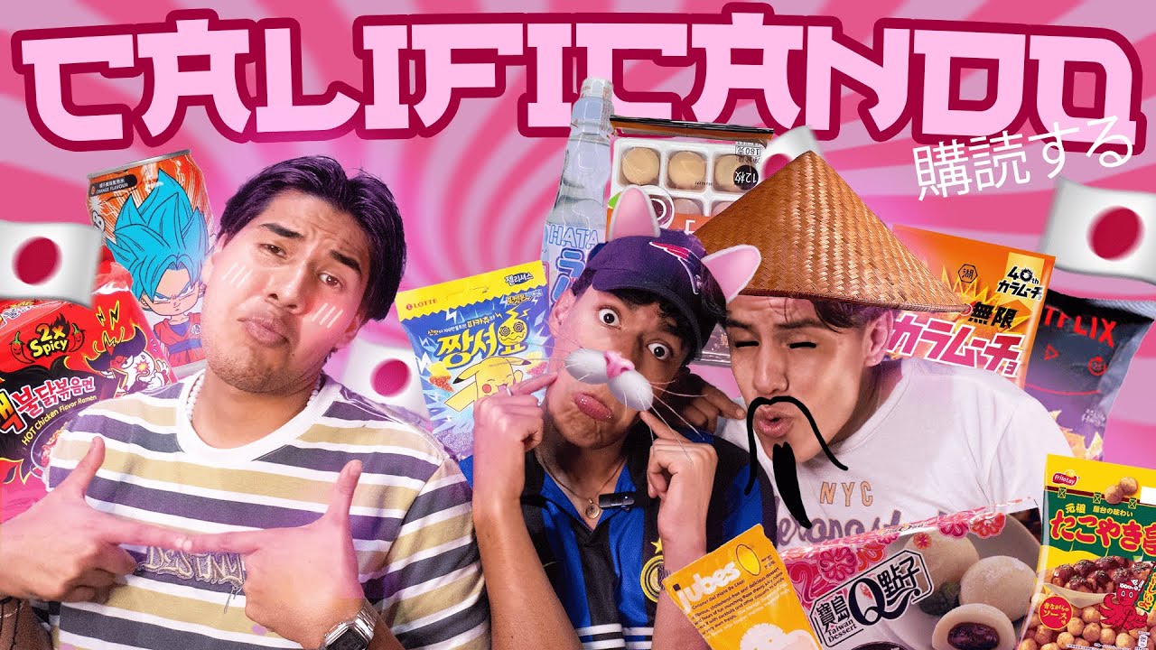 Calificamos los dulces ASIATICOS mas EXTRAÑOS 🍭👹🥵