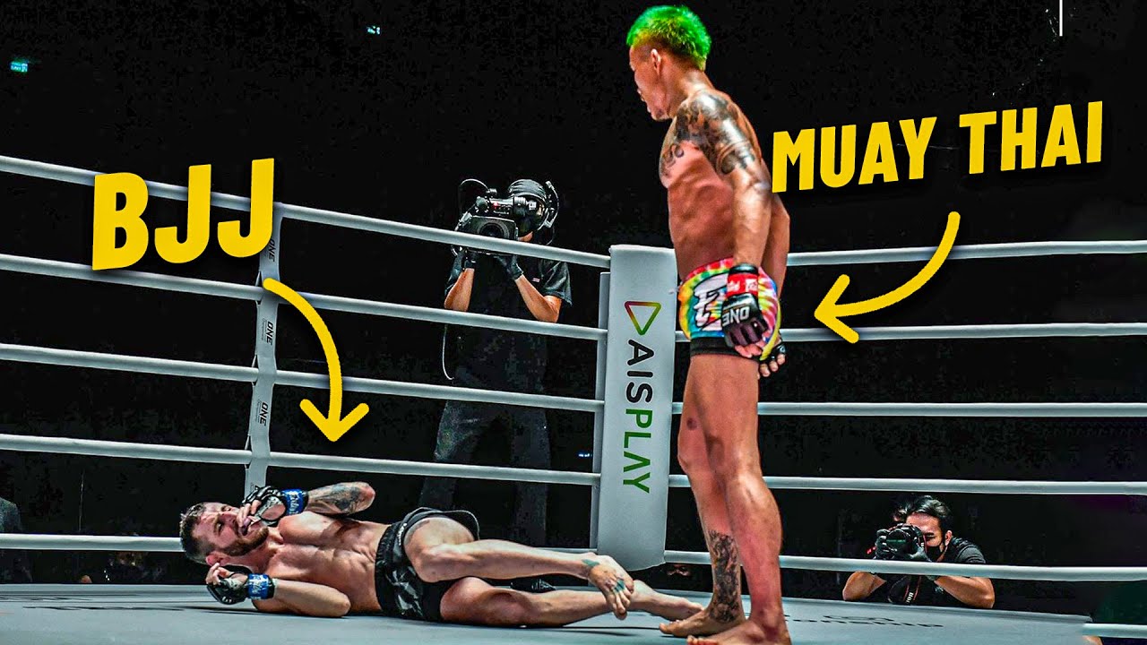 When A MUAY THAI Monster Moves To MMA 🔥 😵 Yodkaikaew vs. Alex Schild