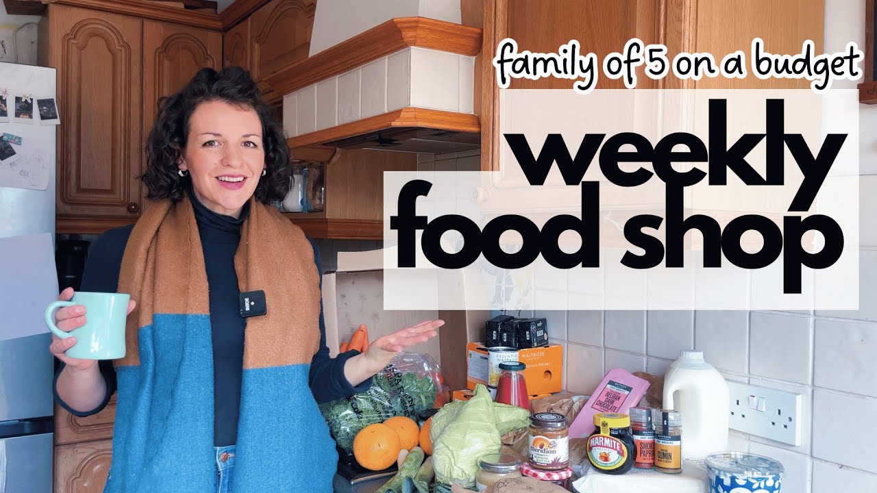 Family food shop on a £500 monthly  budget! || UK Family of 5