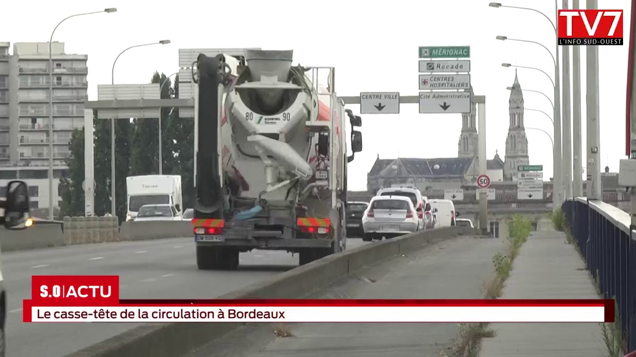 Le casse-tête de la circulation à Bordeaux