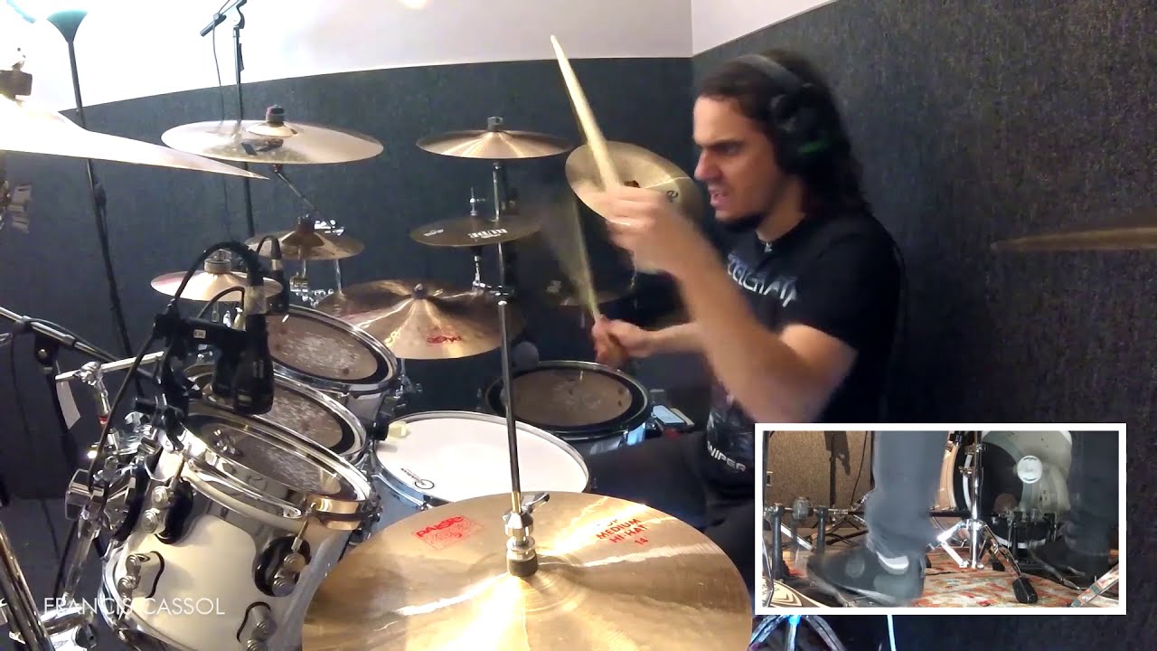 FAFNER`S GOLD - Amon Amarth (Drum Cover) - Francis Cassol - ONE TAKE