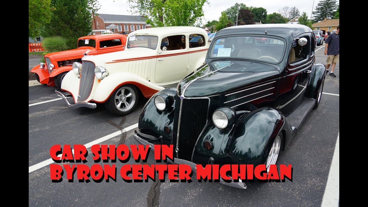CAR SHOW IN BYRON CENTER MICHIGAN 7/26/2025
