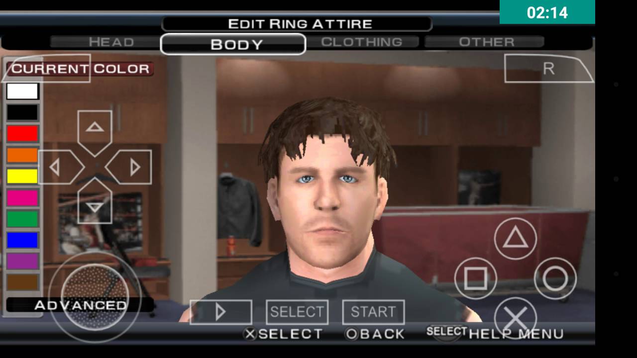 How to create Dean Ambrose in WWE SVR 11 PSP