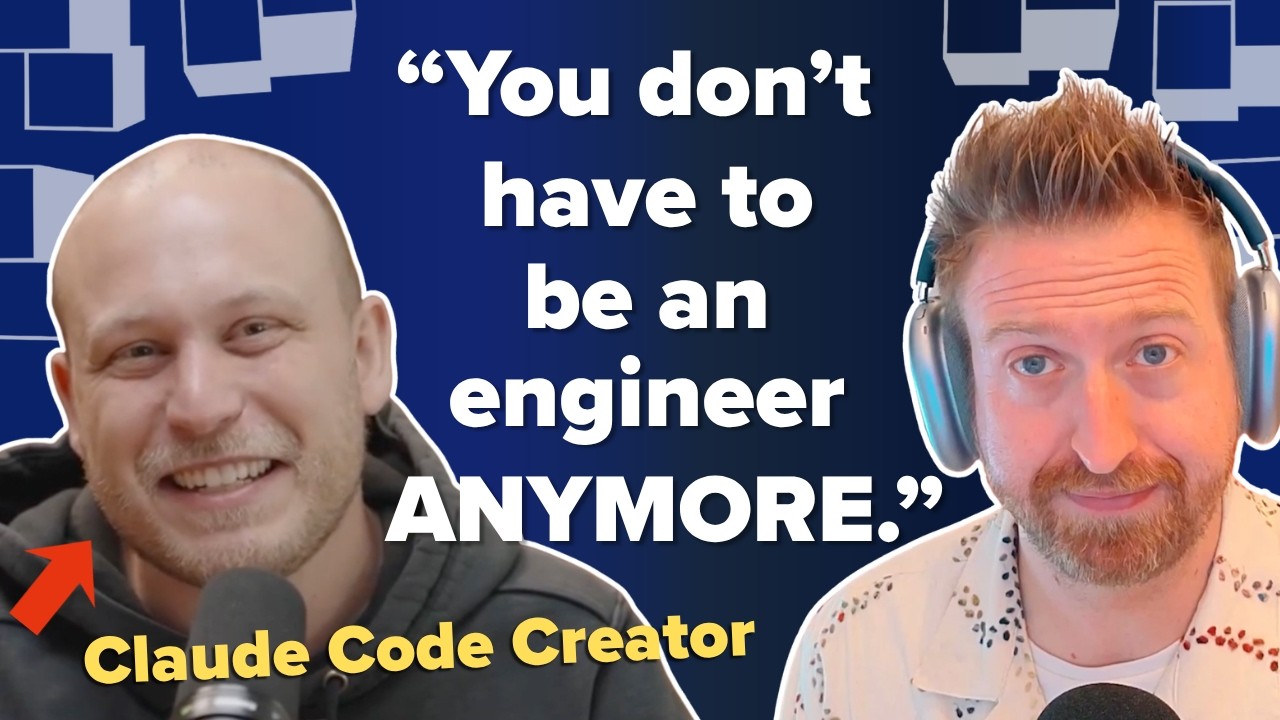 Создатель Claude Code Борис Черный о конце эры инженеров-программистов