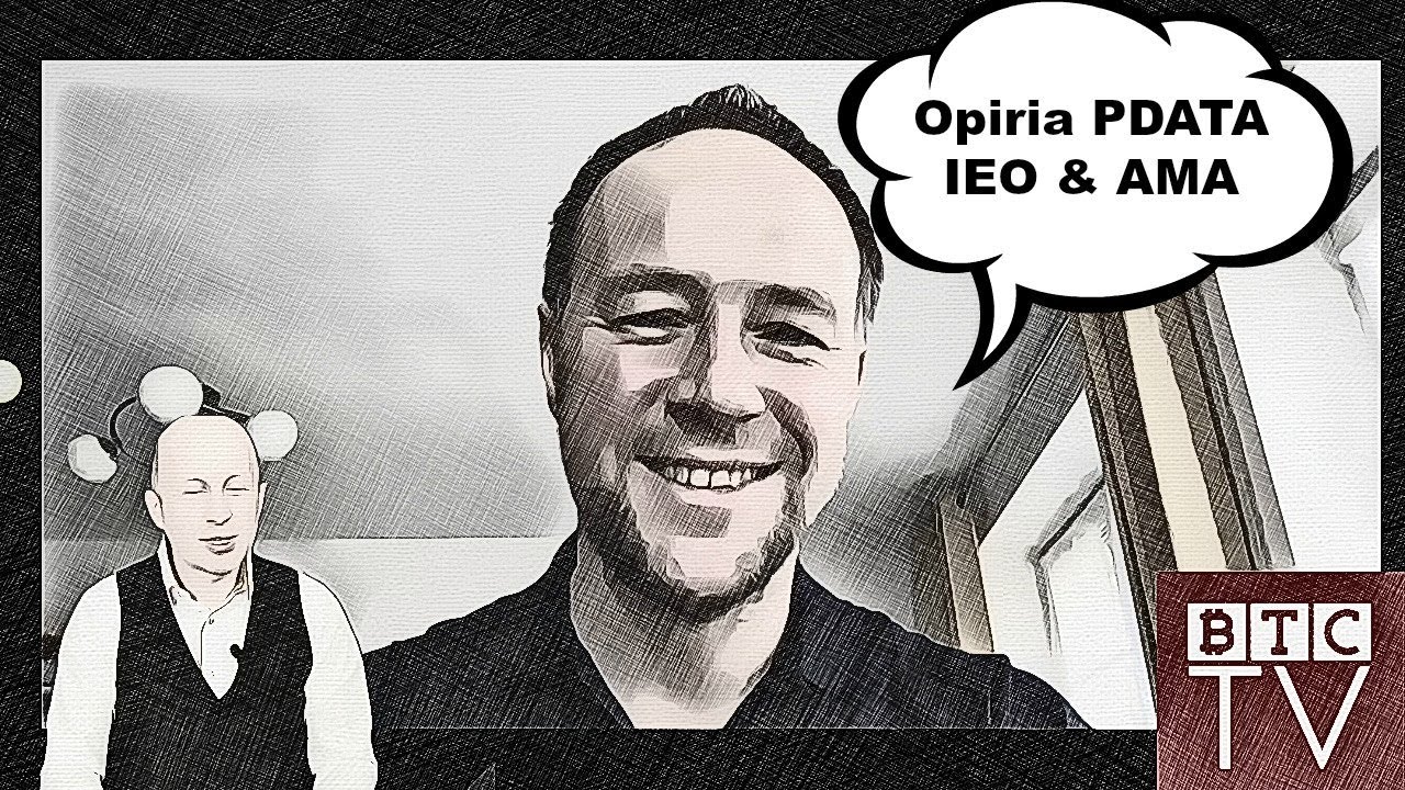 Opiria PDATA IEO Listing And AMA | BTC TV