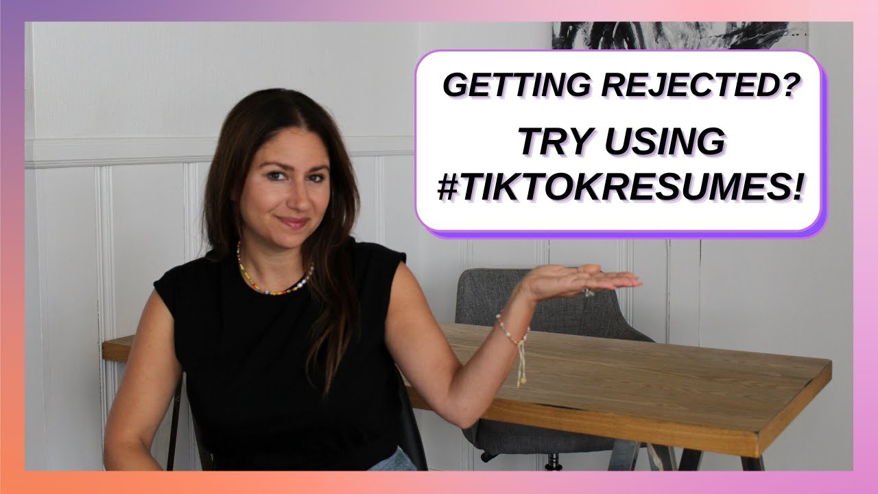 HOW TO USE TikTok Resumes to Land A Job ASAP!