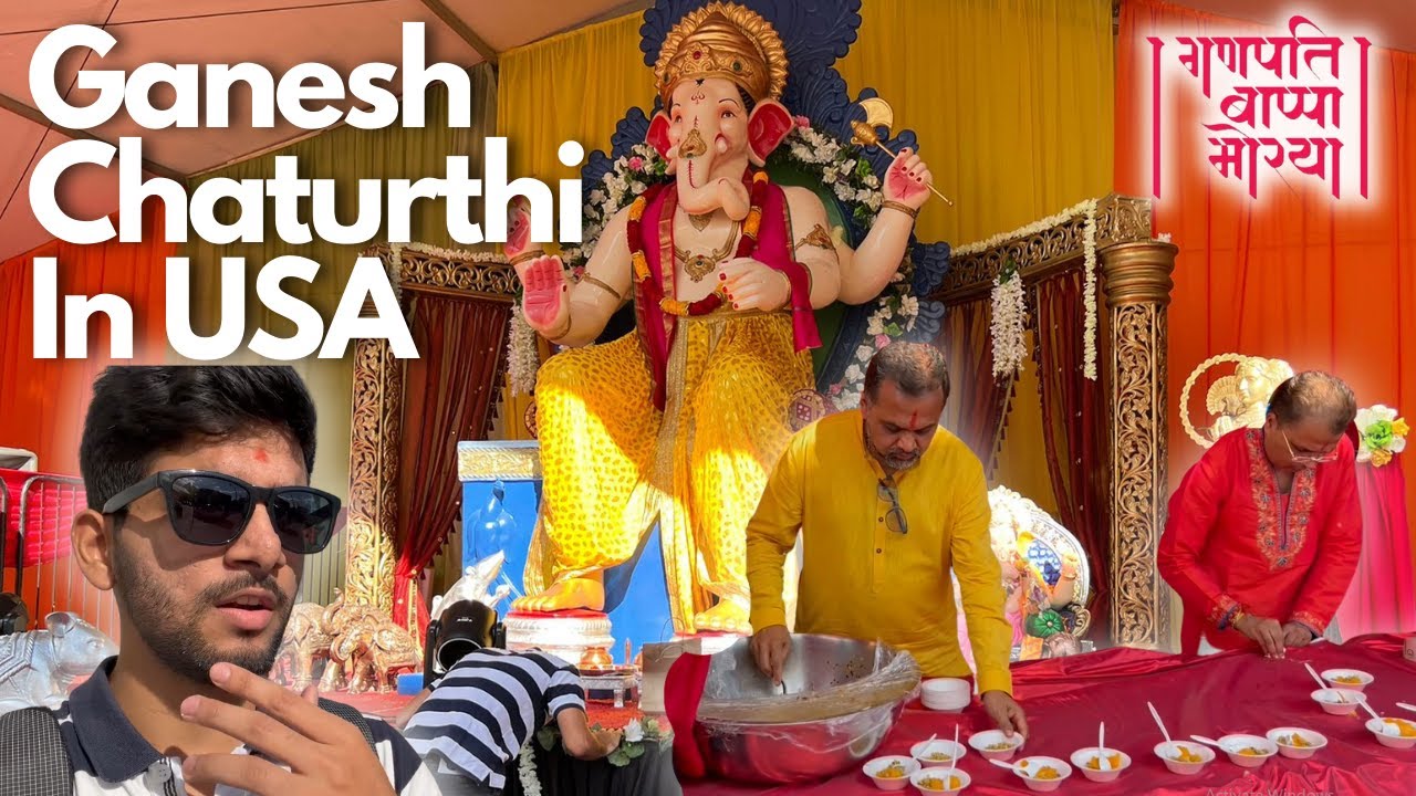 Ganesh Chaturthi in USA | Deep Churi | Indian in NYC