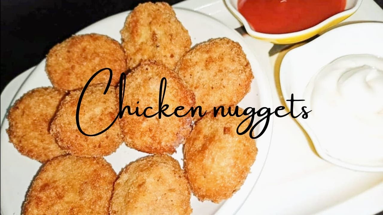 CHICKEN NUGGETS | HOMEMADE CRISPY CHICKEN NUGGETS