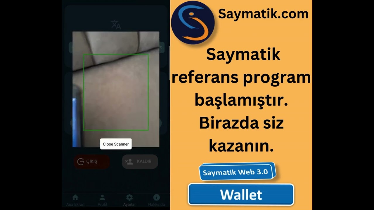 Saymatik referans program başlamıştır  Birazda siz kazanın