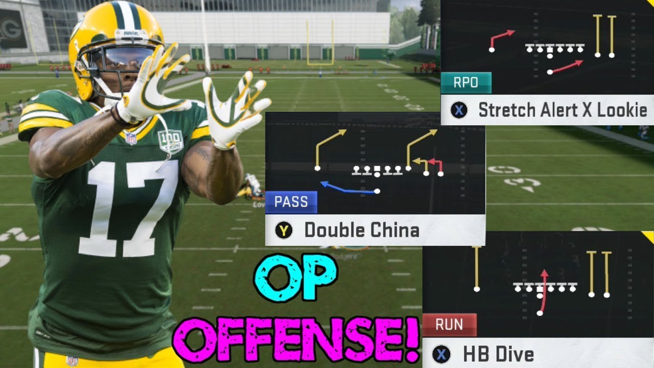 THIS OFFENSE IS OVERPOWERED! SINGLEBACK Y TRIPS MINI SCHEME!
