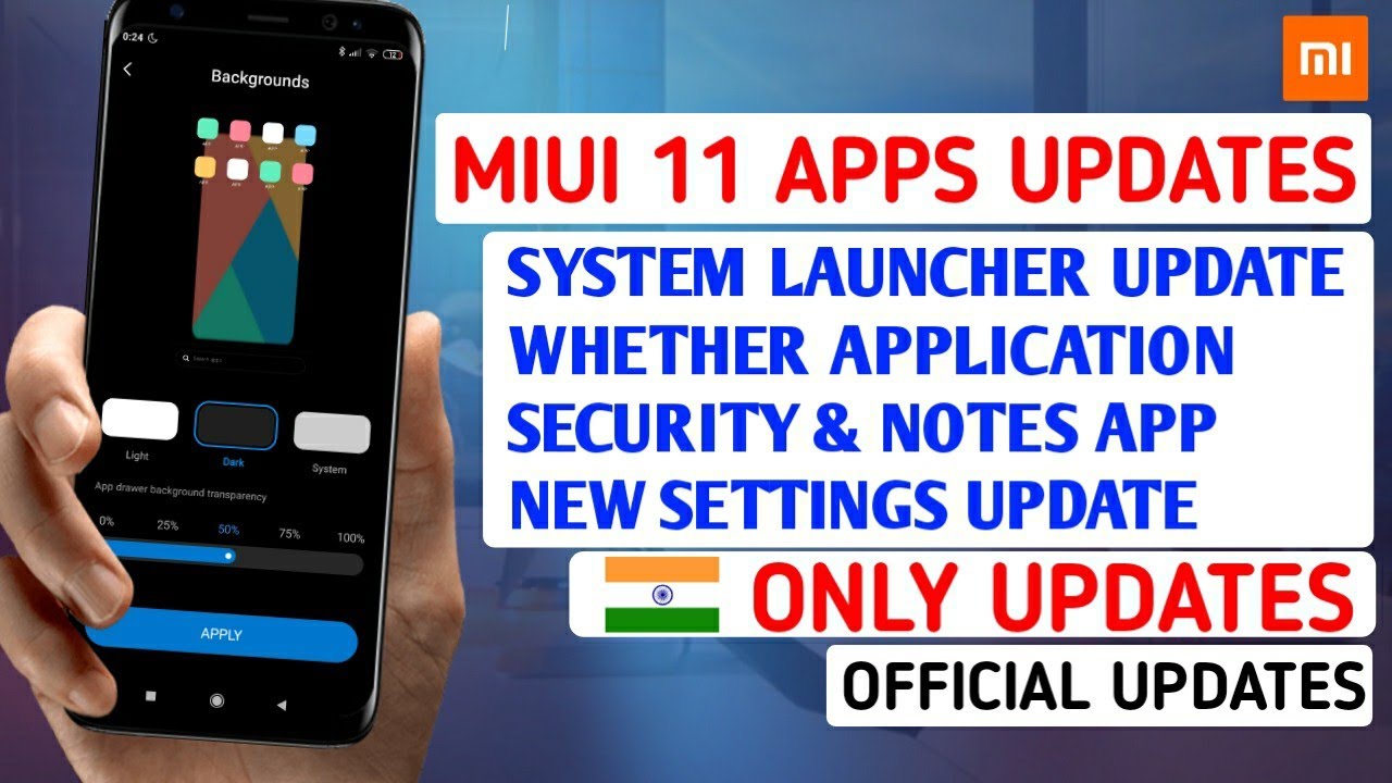 MIUI 11 System App Update | Stable System Launcher, Weather App, New Settings  Screen Time, Note App