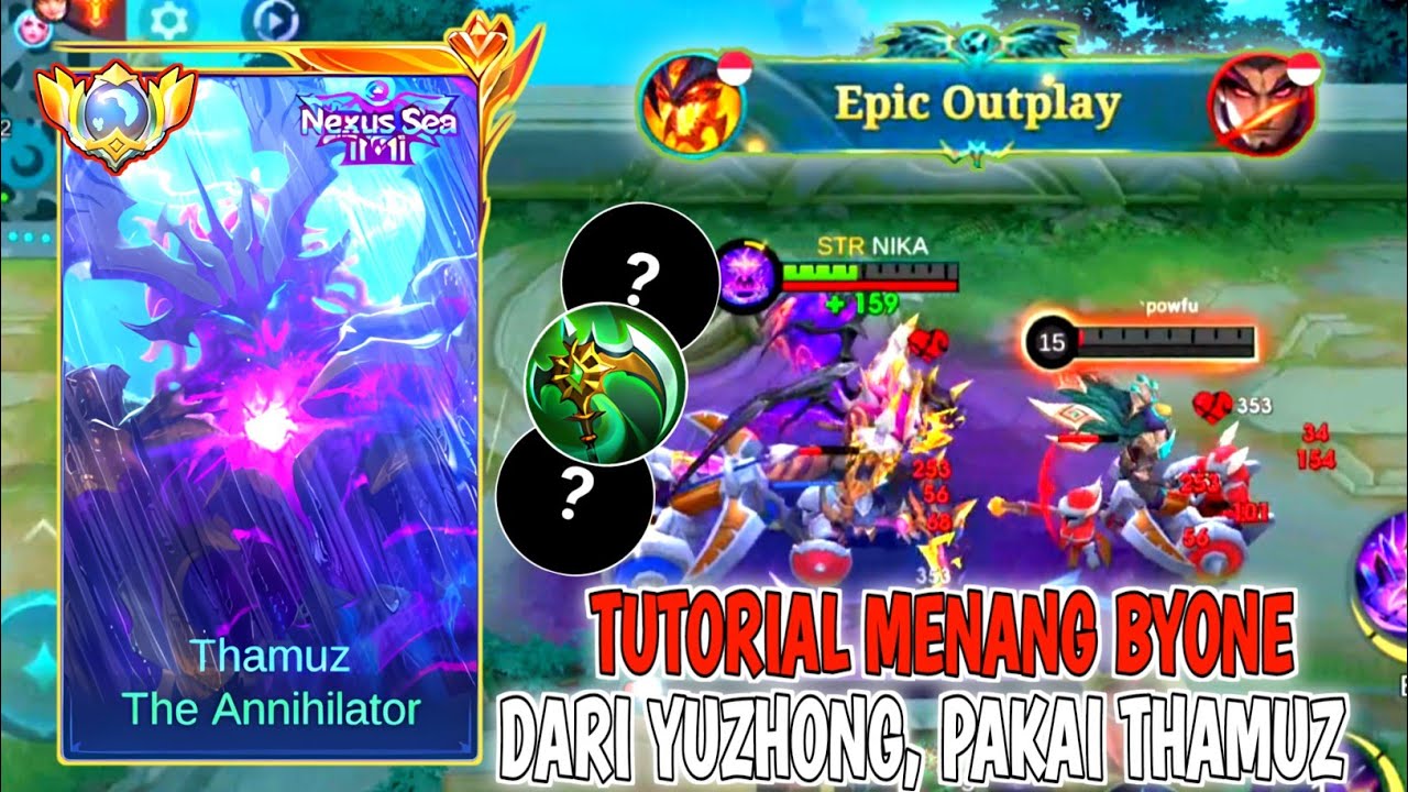 AYAM-AYAMIN YUZHONG DIEXPLANE PAKAI THAMUZ ‼️BUILD TERBARU THAMUZ BY ONE YUZHONG 2026‼️