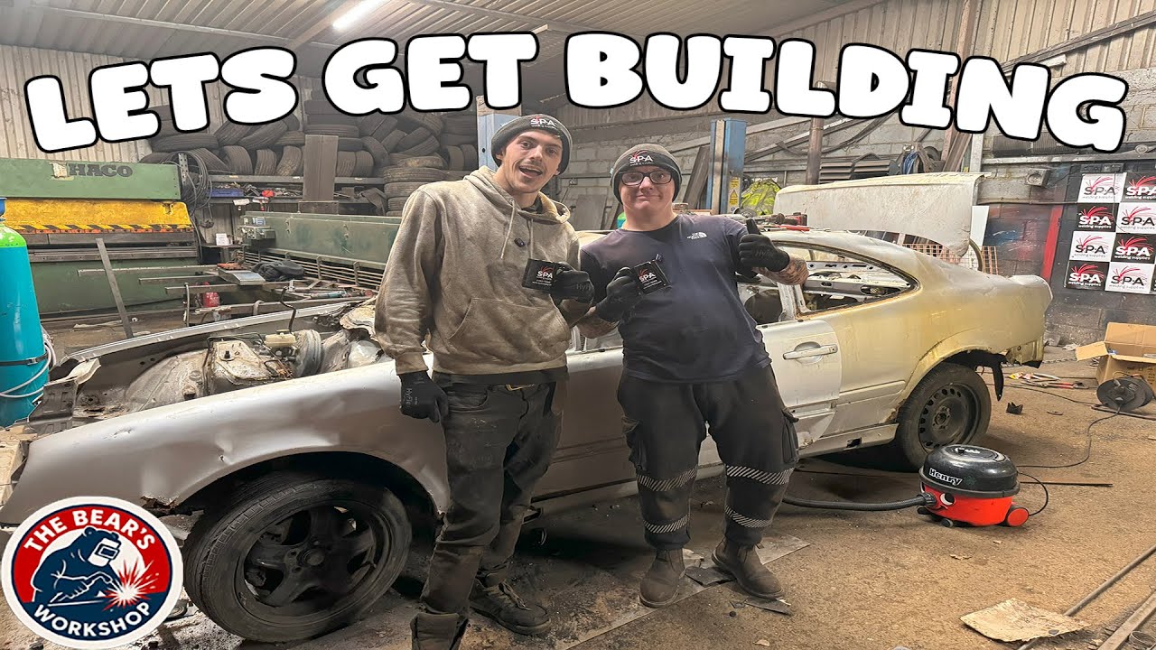 Episode 5: The Mercedes build has started!!